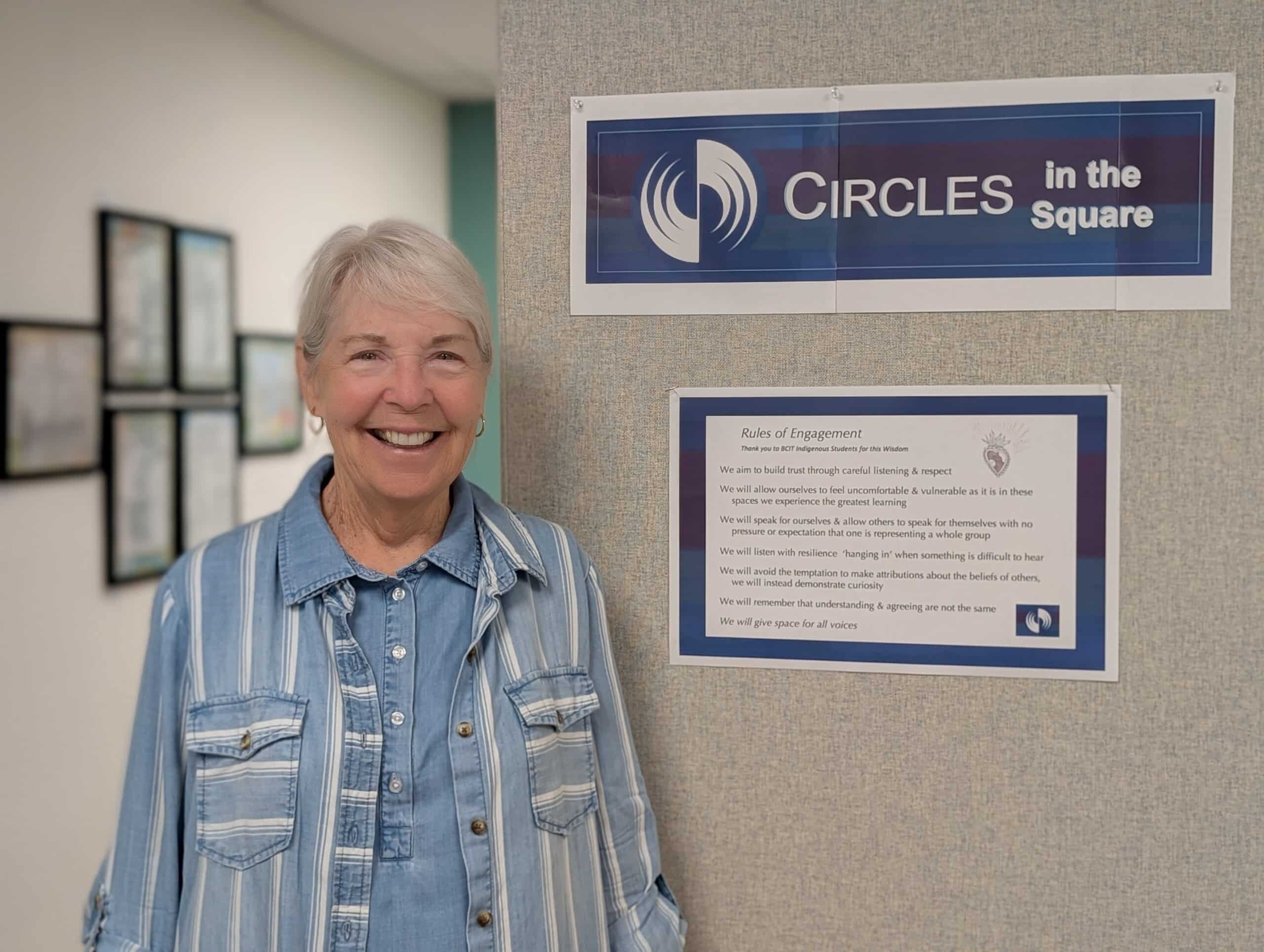Susan Wright, donor advised fund holder at MakeWay, smiling at the camera