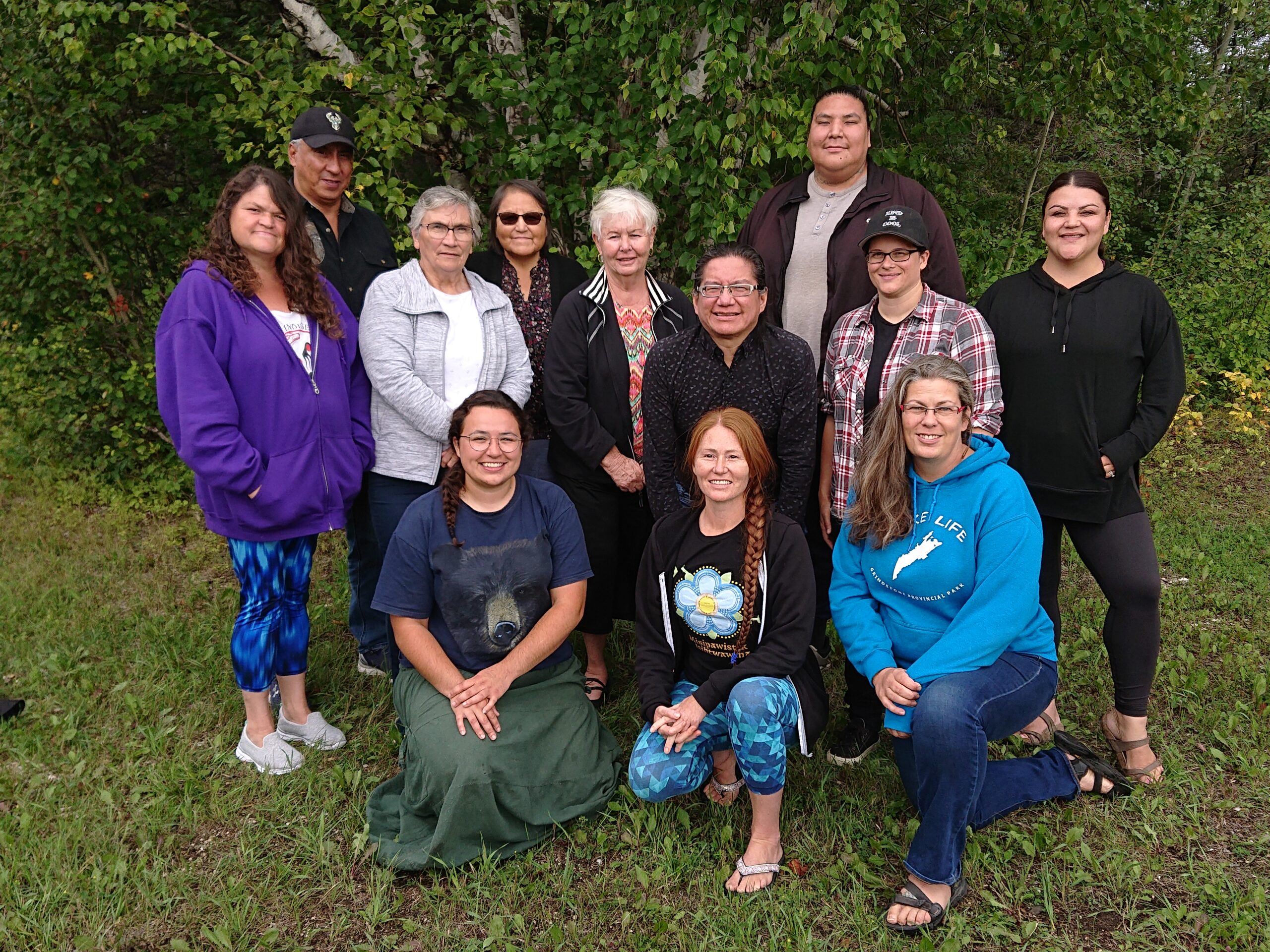 NMFCCC northern advisors and staff, including Tasha Monkman (back right) and Julie Price (front right).